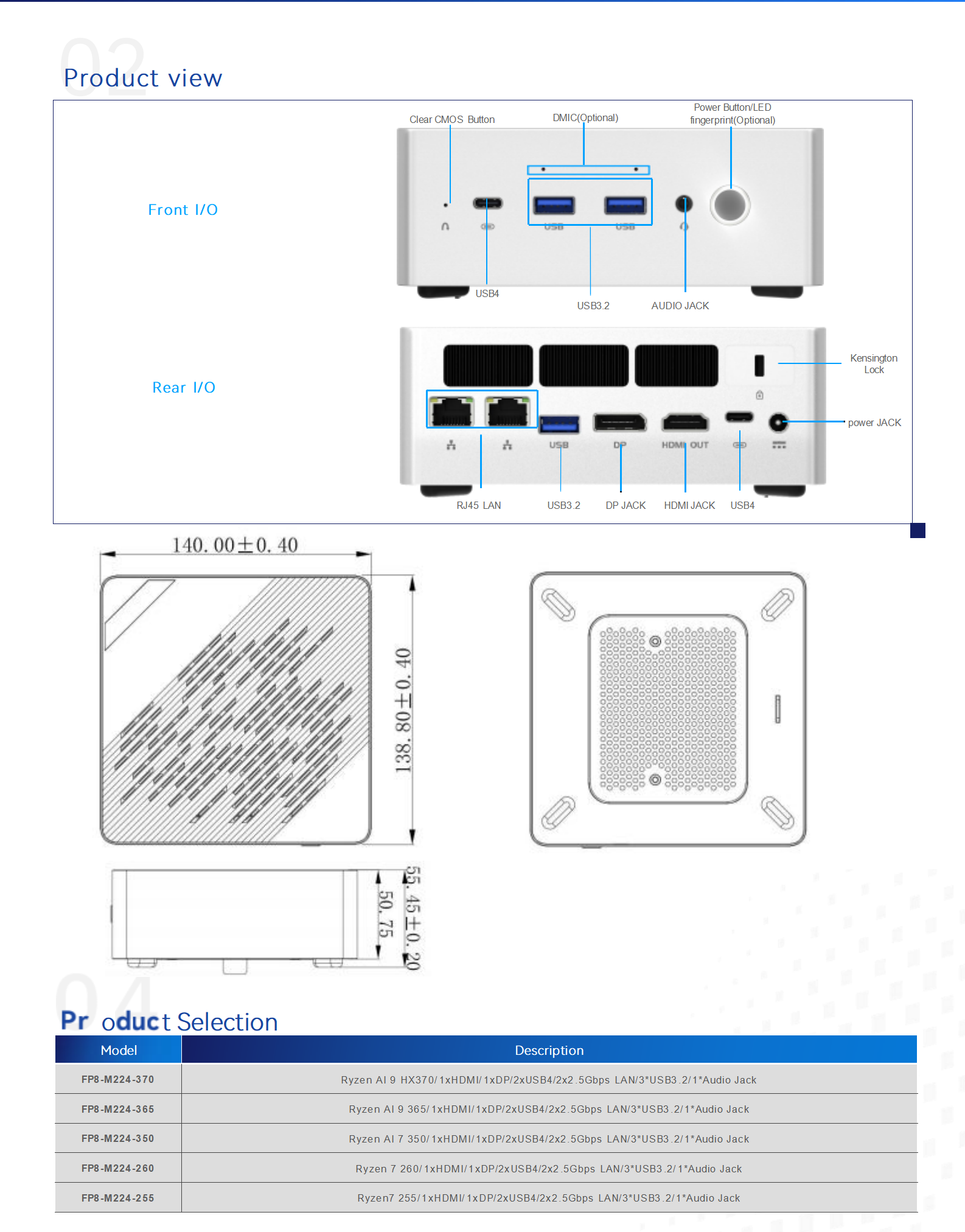 M224_AMD_ FP8 MINI PC- 乐竞在线注册-乐竞（中国）智能规格书-EN 0.4_02(1).png